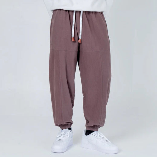 Pantalones harén algodón cómodos