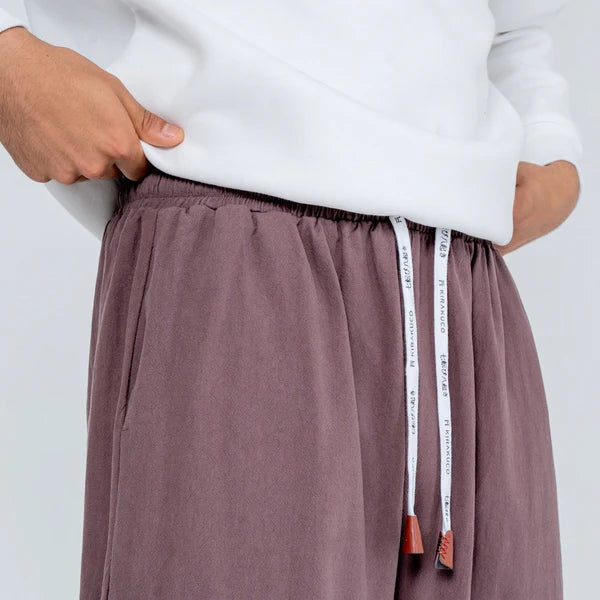 Pantalones harén algodón cómodos