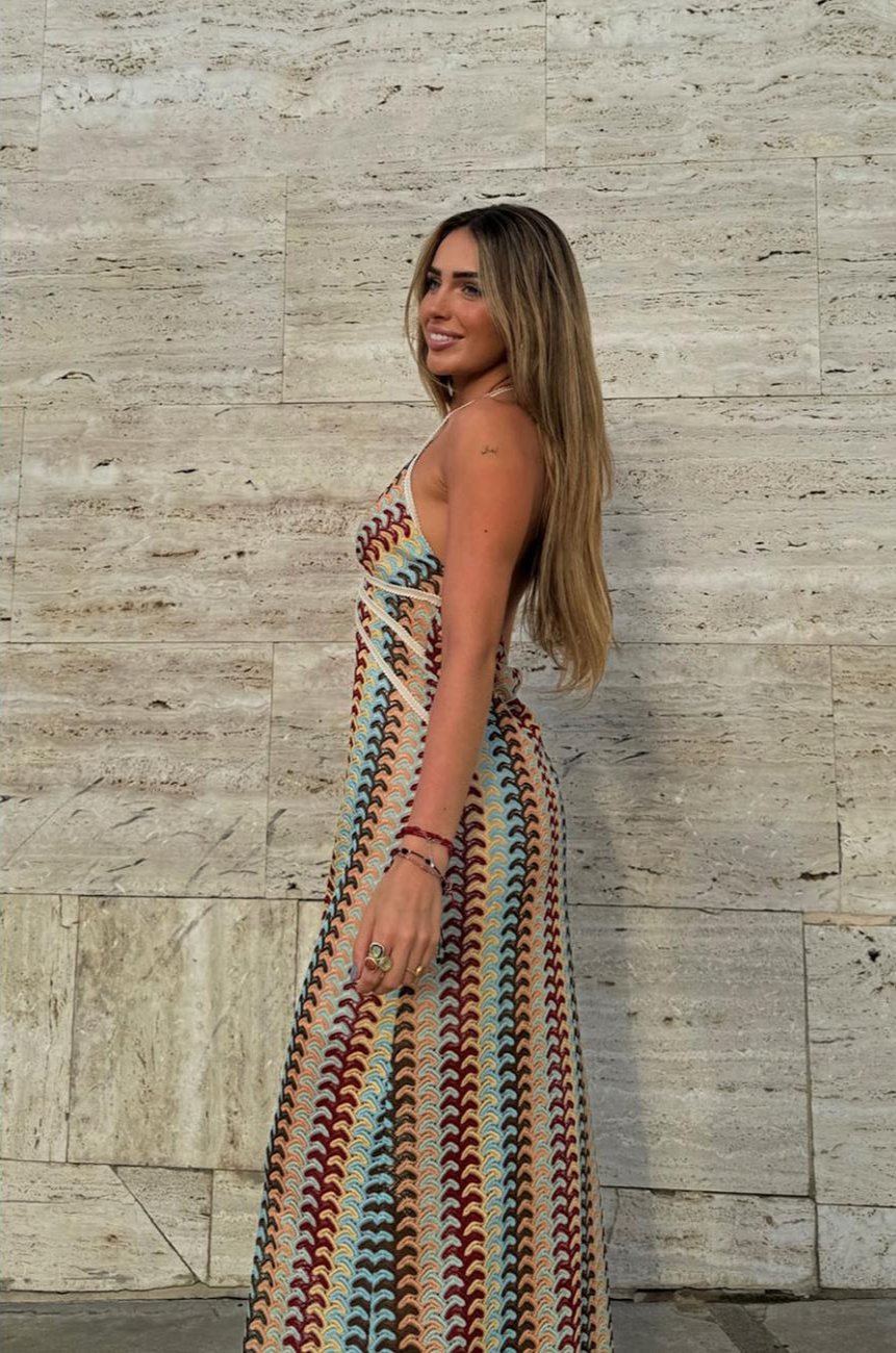 Cancún - Vestido largo de crochet